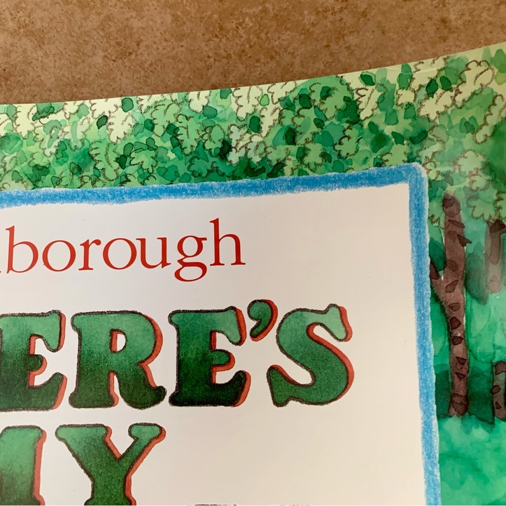 Poster Print “Where’s My Teddy?” By He’s Alborough 17/27 Inches - Picture 3 of 6